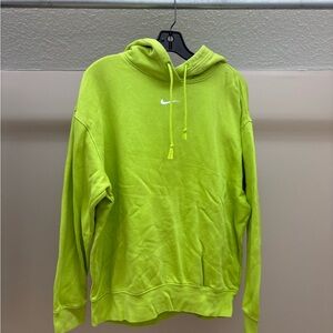 Nike Women's Vibrant Green Hoodie